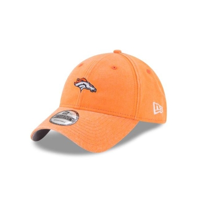 Denver Broncos Gorra | New Era NFL Rugged Mini 9twenty Adjustable Cap Mexico - Naranjas